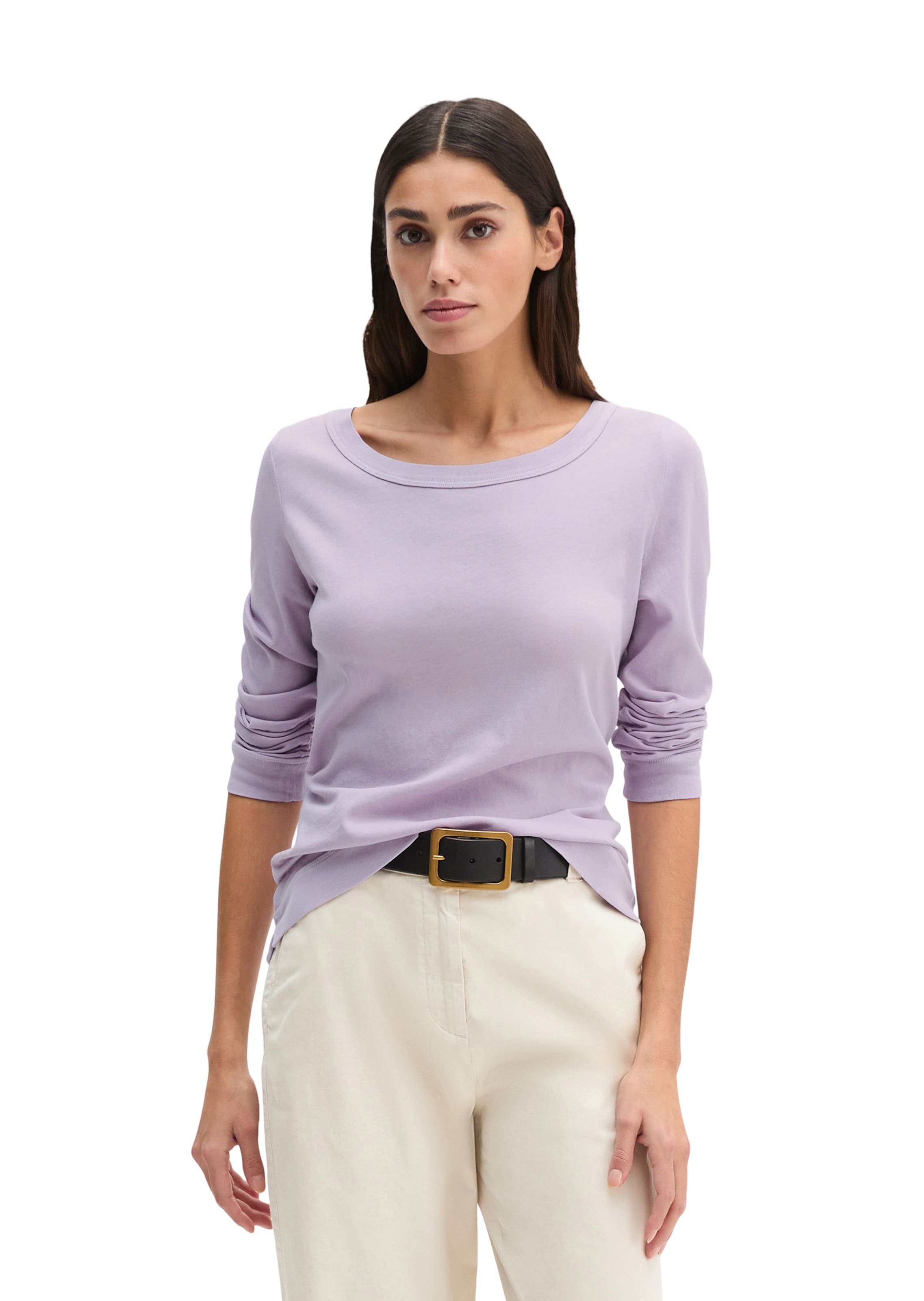Marc O'Polo Shirt in Lila: Vorderseite