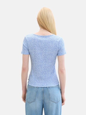 TOM TAILOR DENIM Blouse in Blue