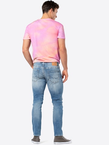 Coupe slim Jean 'Glenn' JACK & JONES en bleu