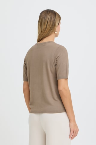 Fransa Strickjacke 'FRMARY CAR 5' in Braun