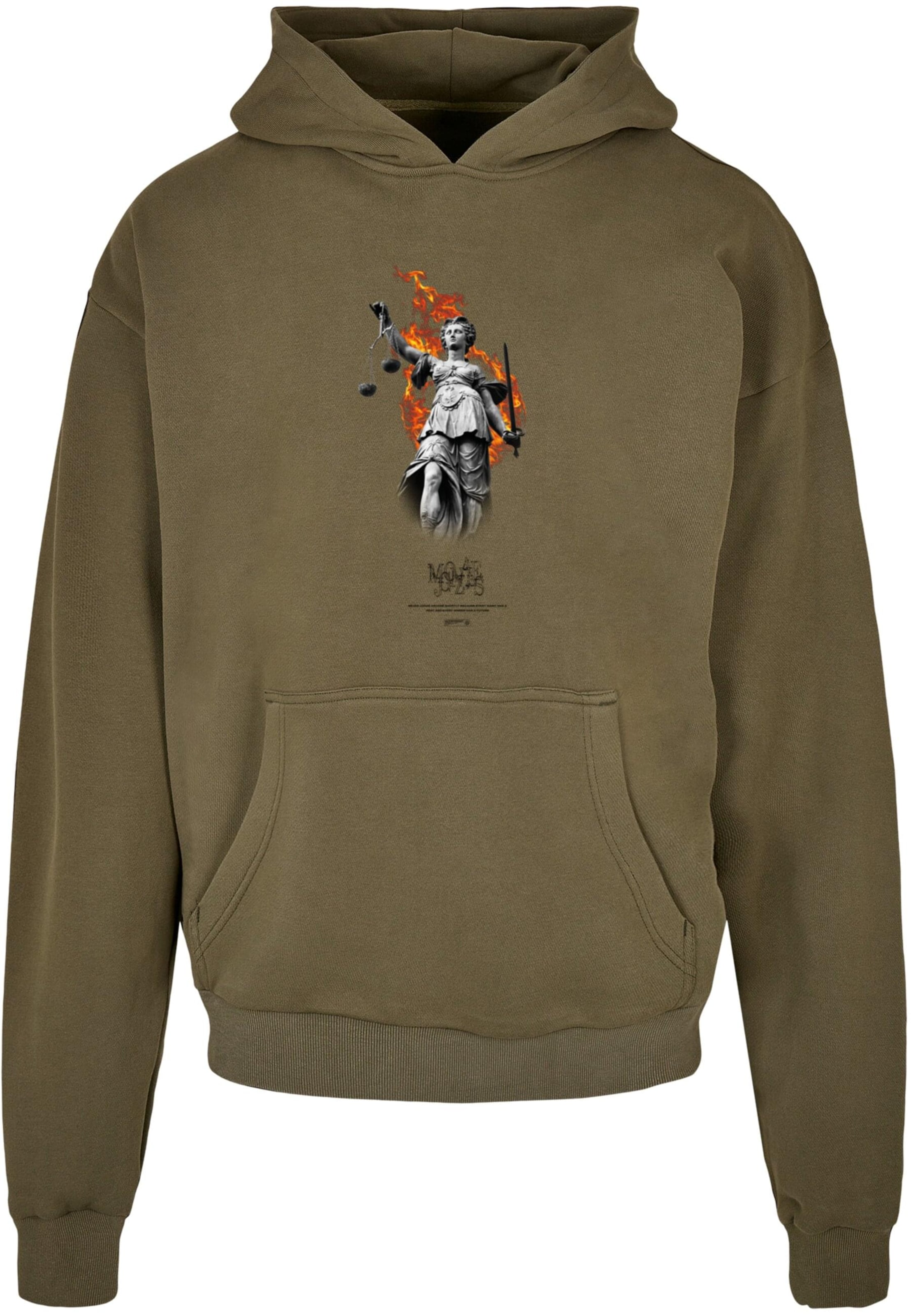 Sweat-shirt 'Justitia' MJ Gonzales en vert : devant