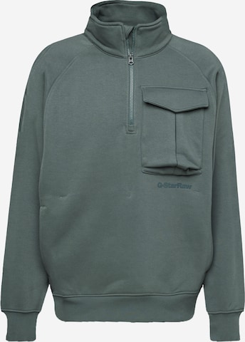 Felpa di G-Star RAW in grigio: frontale