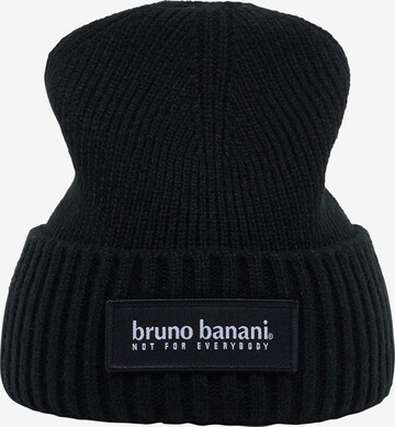 Bonnet 'BURTON' BRUNO BANANI en noir : devant