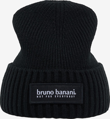 Bonnet 'BURTON' BRUNO BANANI en noir : devant