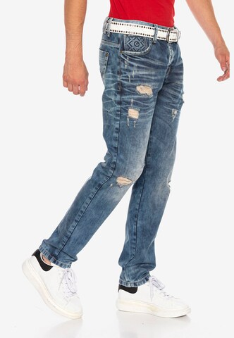 CIPO & BAXX Regular Jeans in Blauw