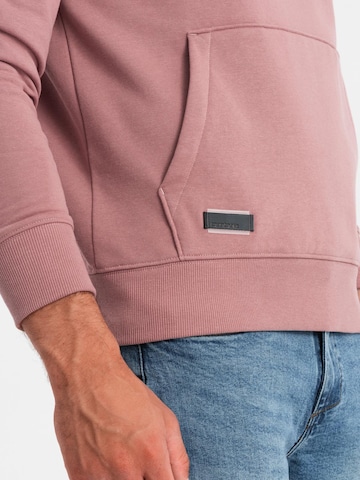 Ombre Sweatshirt 'OM-SSBN-0161' in Roze