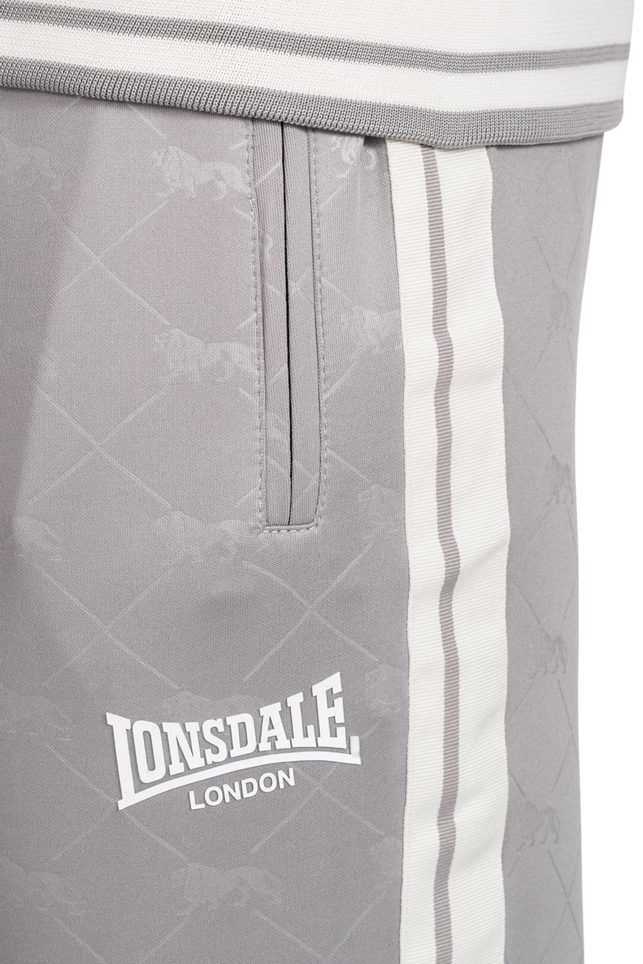 LONSDALE Костюм для бега 'Ashwell' в Серый