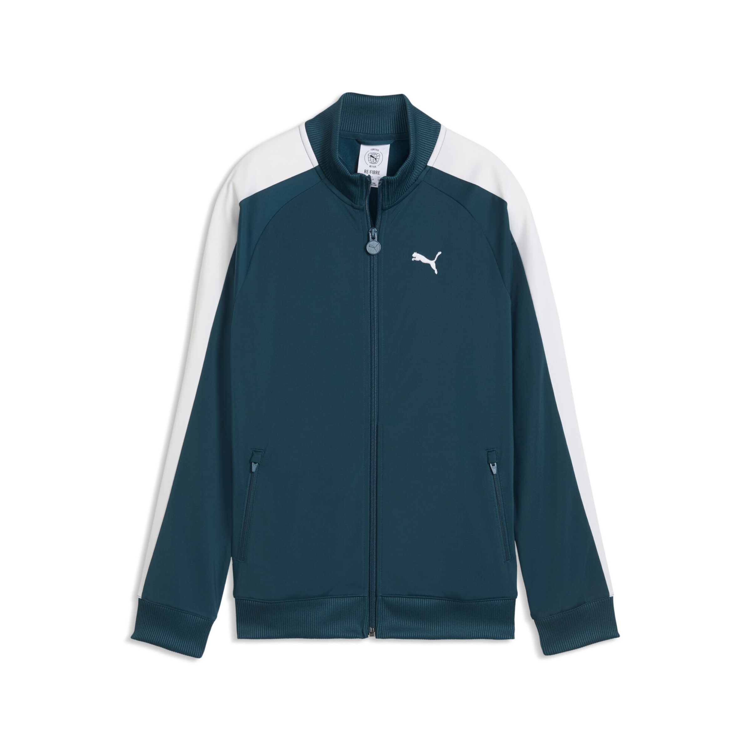 Veste de sport PUMA en bleu : devant