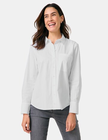 GERRY WEBER Μπλούζα σε λευκό: μπροστά