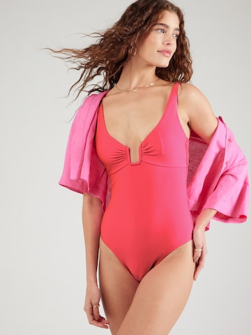 Hunkemöller Badpak 'Naples' in Roze: voorkant