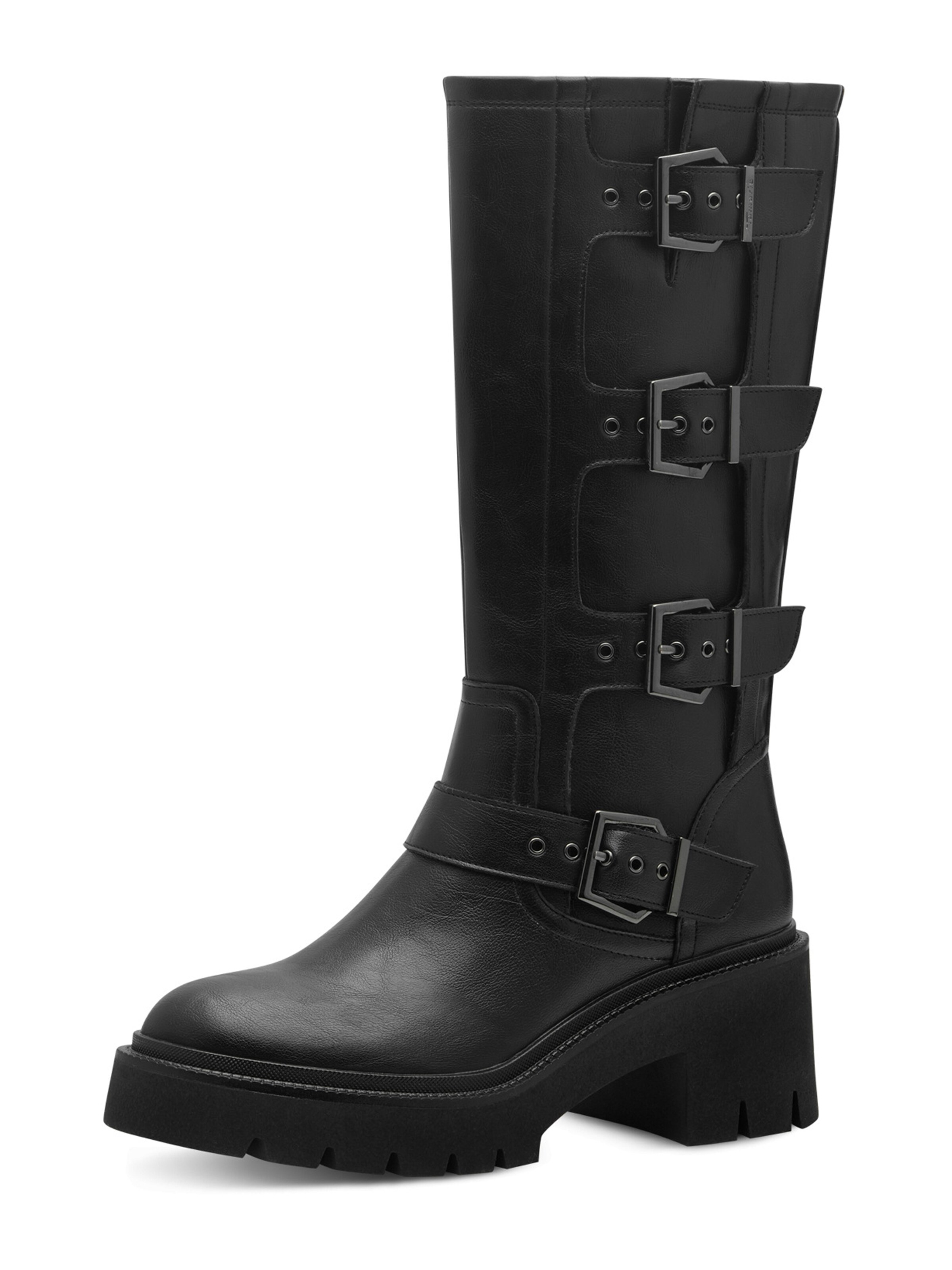 Tamaris Stiefel in Schwarz: Vorderseite