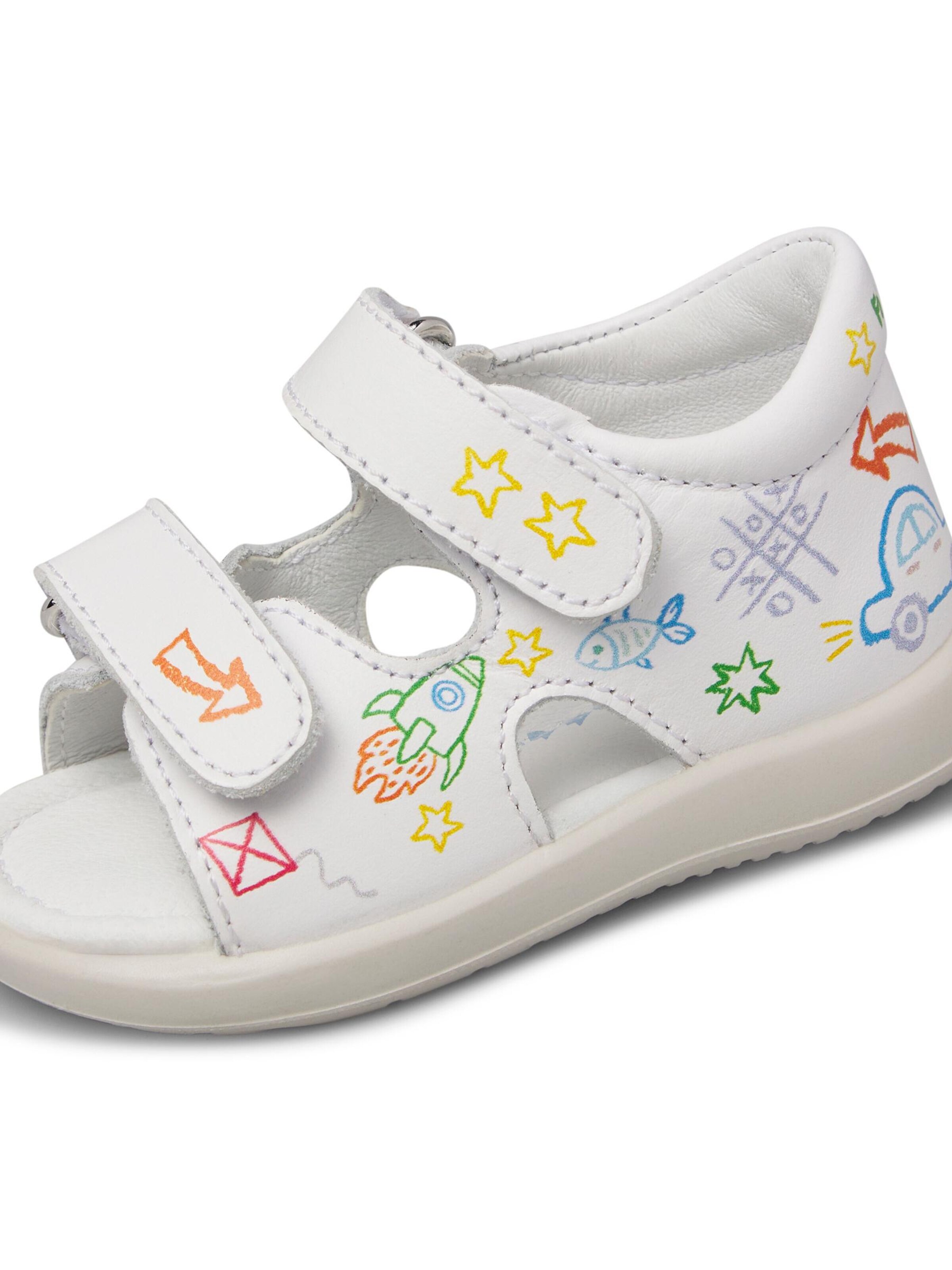 Falcotto Offene Schuhe 'FLIMPY'‌‌‌‌‌‌ in Weiß