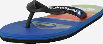 QUIKSILVER Žabky 'MOLOKAI' – modrá: přední strana