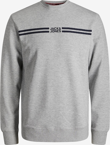 JACK & JONESSweater majica - siva boja: prednji dio