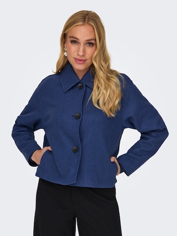 ONLY Tussenjas 'NANCY' in Blauw: voorkant