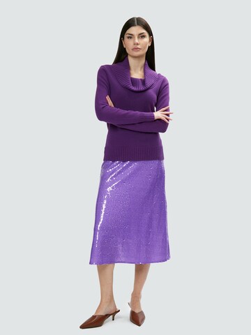 Influencer Sweater in Purple