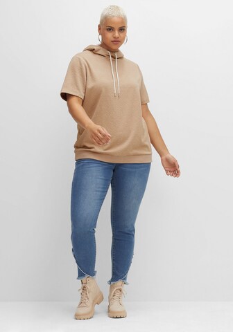 SHEEGO Sweatshirt in Beige