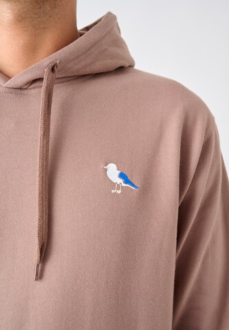 Cleptomanicx Sweatshirt in Braun