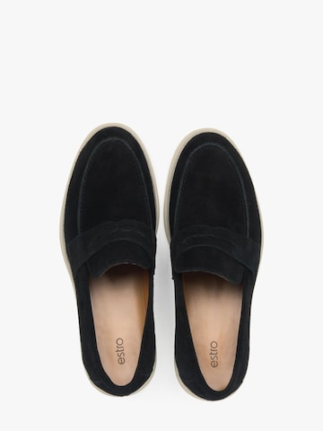 Estro Mokassin '09-458'‌‌‌‌ in Schwarz
