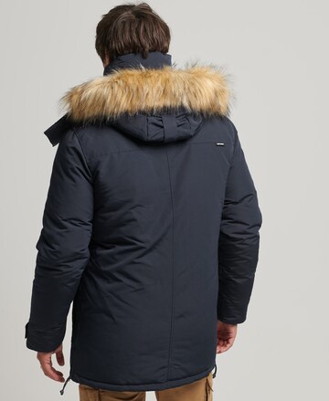 Superdry Winterparka 'Everest' in Blauw