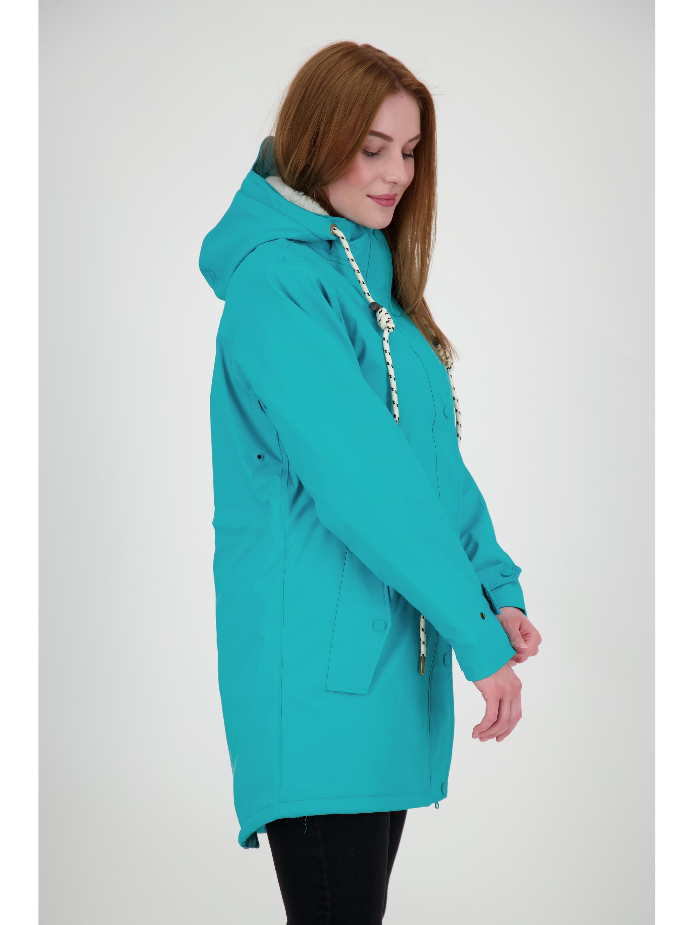 deproc Outdoorjacke 'Friesennerz ELLESMERE WMN'‌‌‌‌‌‌‌‌‌‌ in Blau