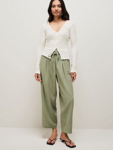 Next Loosefit Broek in Groen