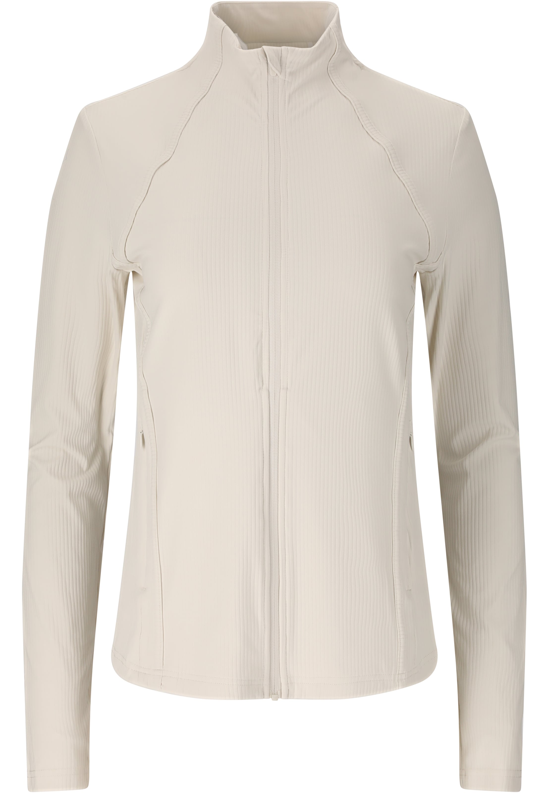 Athlecia Sportjacke 'Thrine' in Grau: Vorderseite