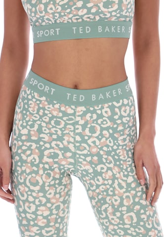 Ted Baker Skinny Sporthose 'Essentials' in Grün