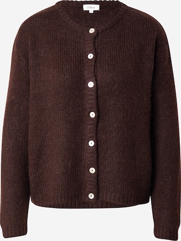s.Oliver Knit cardigan in Brown: front