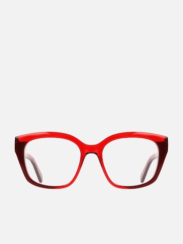 Occhiali da sole 'Ferragamo SF3023 Transparent red/dark red 51/18/140 WOMAN Eyewear Frame' di FERRAGAMO in rosso
