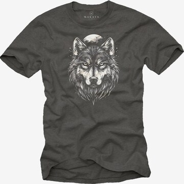 MAKAYA Shirt in Grey: front