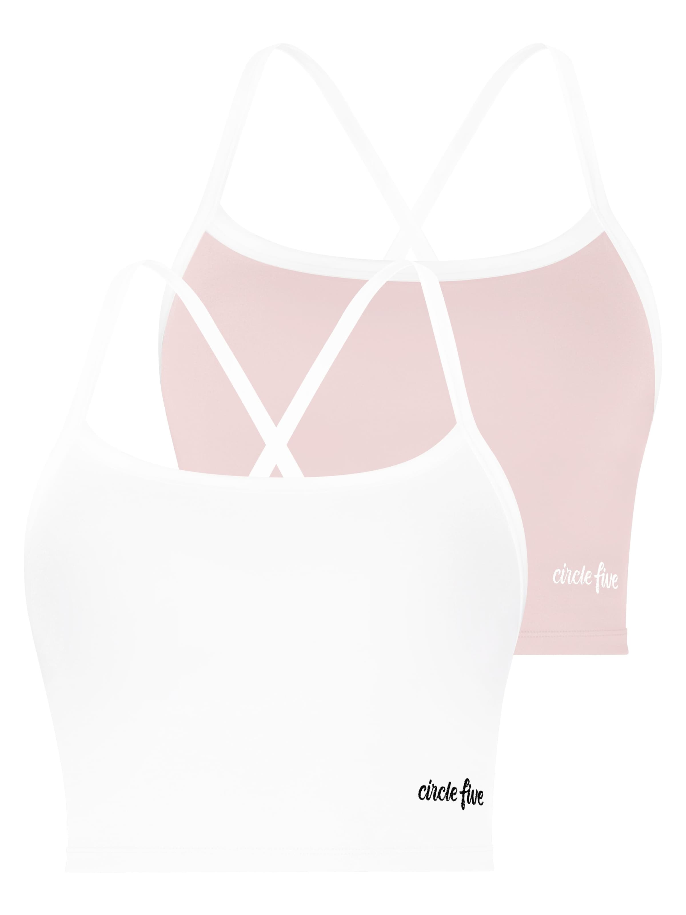 normani Sports top in Pink: front
