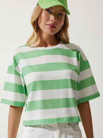 T-shirt Happiness İstanbul en vert : devant