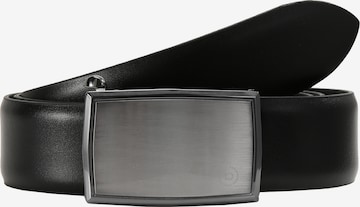 Ceinture bugatti en noir : devant