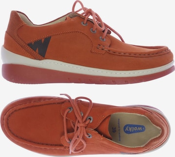 Wolky Sneakers & Trainers in 39 in Orange: front
