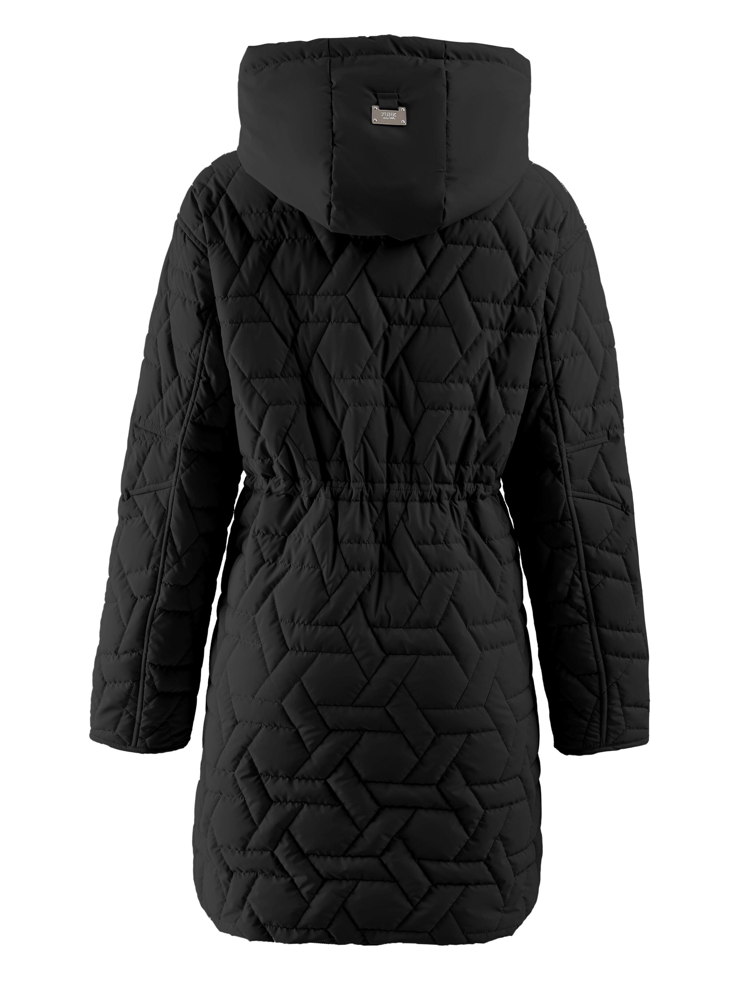 Funk since 1776 Between-Seasons Coat in Black