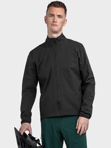 Schöffel Outdoorjacke 'Lurbek MNS' in Schwarz: Vorderseite