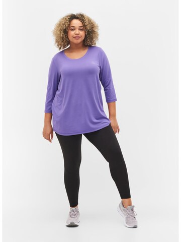 Active by Zizzi Funktionsbluse i lilla