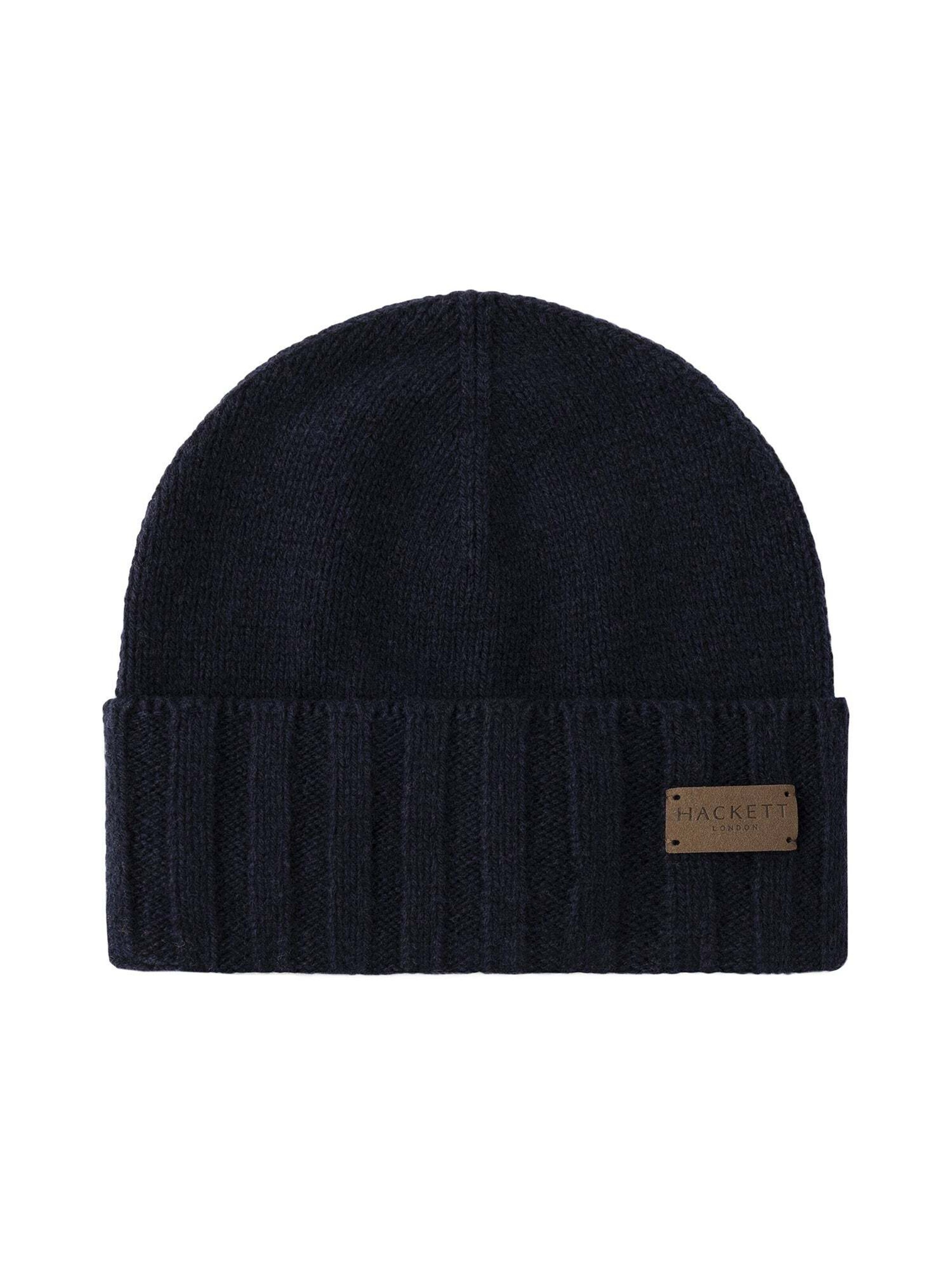 Bonnet Hackett London en bleu : devant