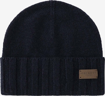Hackett London Mütze in Blau: Vorderseite