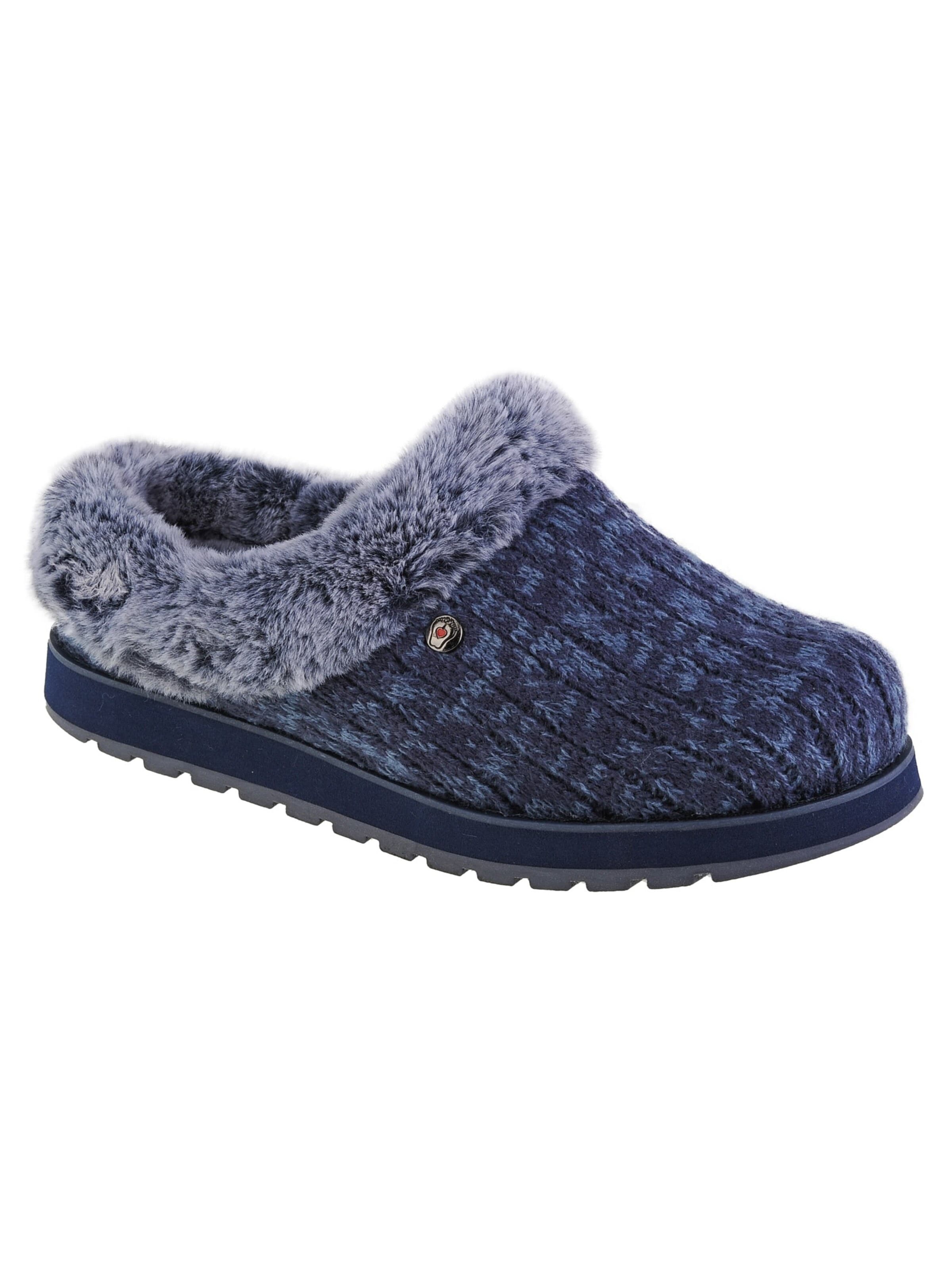 SKECHERS Slippers in Blue: front