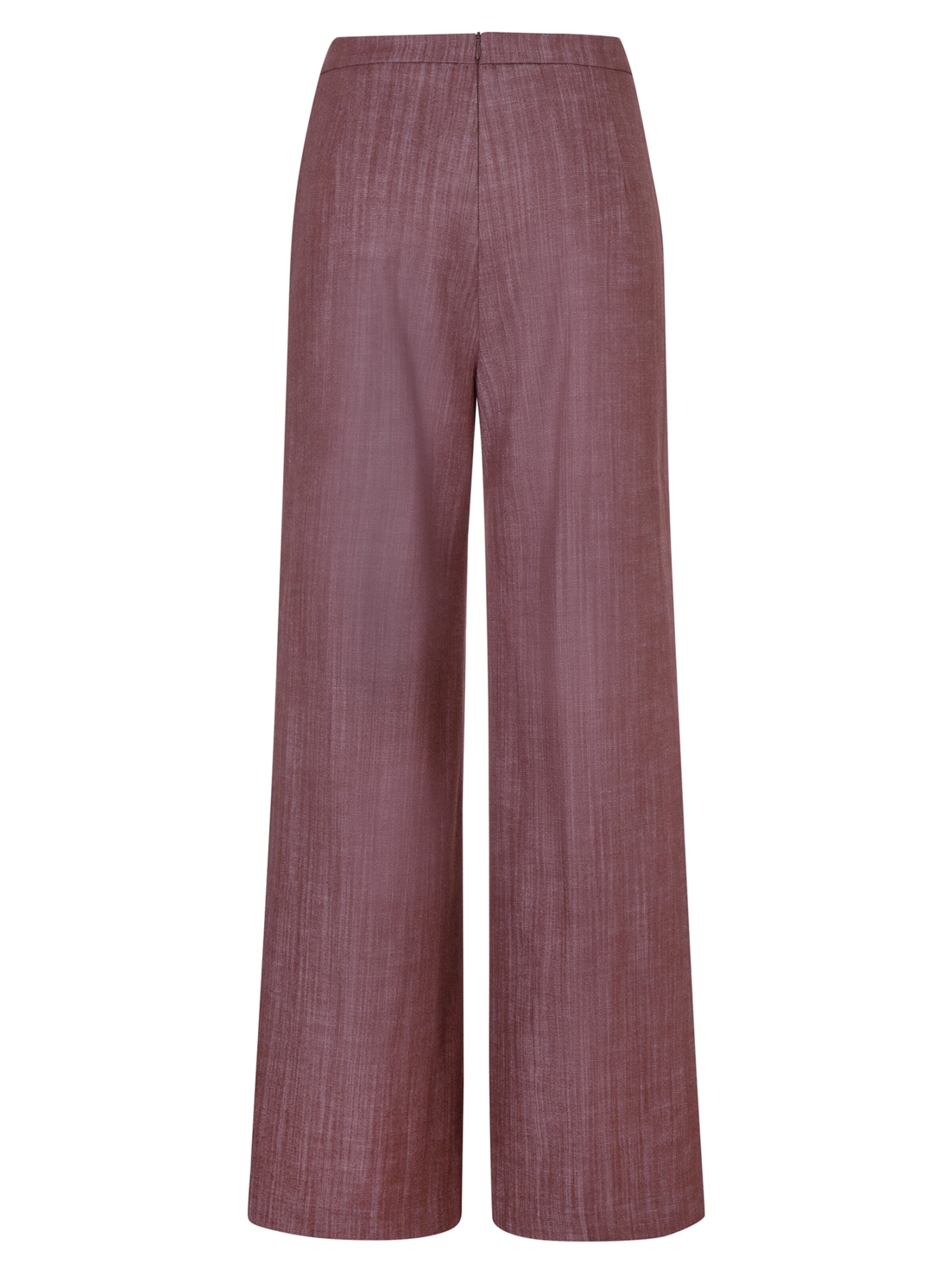 Ana Alcazar Wide leg Trousers in Purple