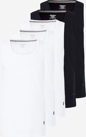 BLEND - Camiseta ' BHKris 5 Pack ' en negro: frente
