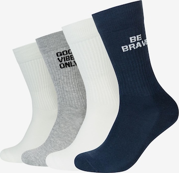 s.Oliver Socks in Blue: front