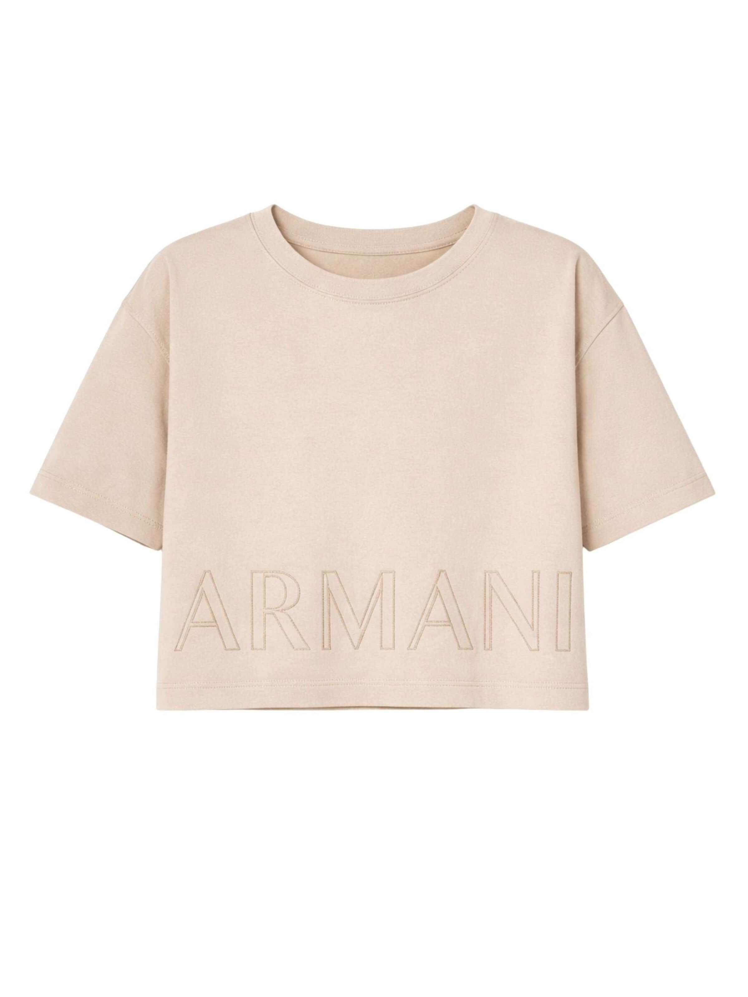 ARMANI EXCHANGE Shirts 'XW001709' i beige: forside
