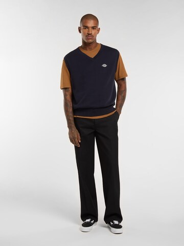 DICKIES Loosefit Παντελόνι με τσάκιση σε μαύρο