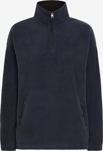 Pull-over 'MATSINE' Oxmo en bleu : devant