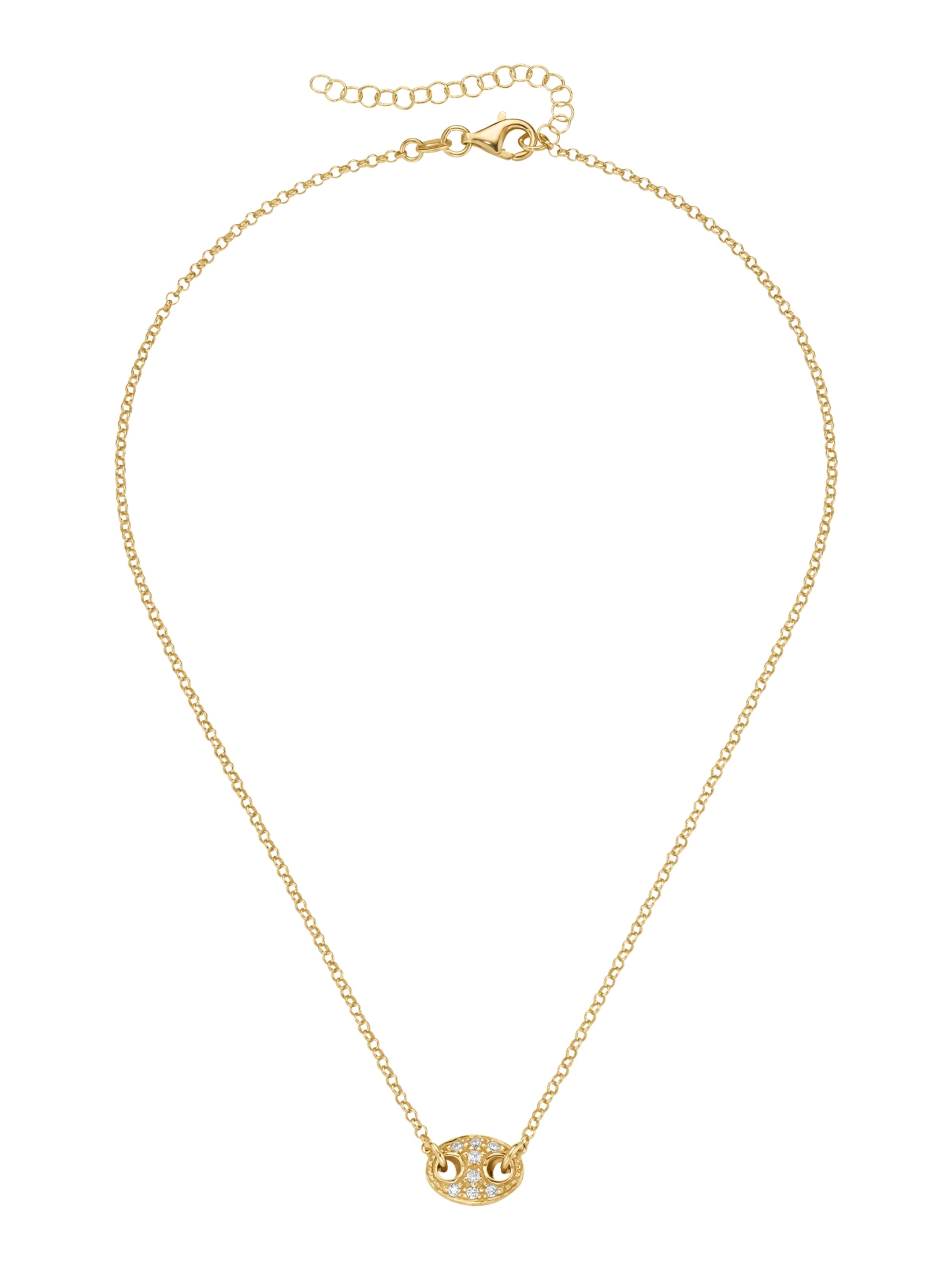 Smart Jewel - Cadena en oro: frente