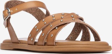 Refresh - Sandalias en beige: frente