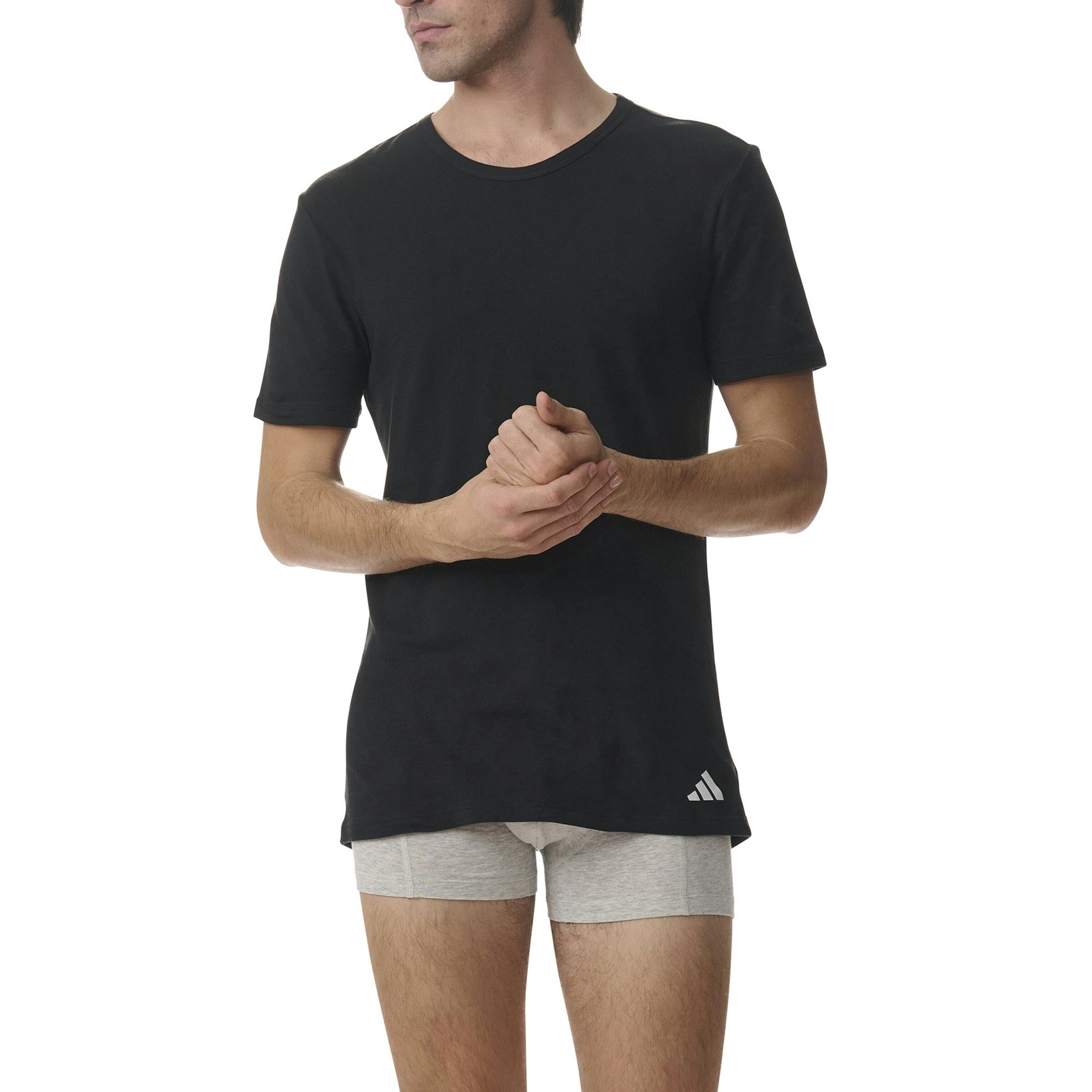 ADIDAS ORIGINALS Koszulka w kolorze czarny: przód